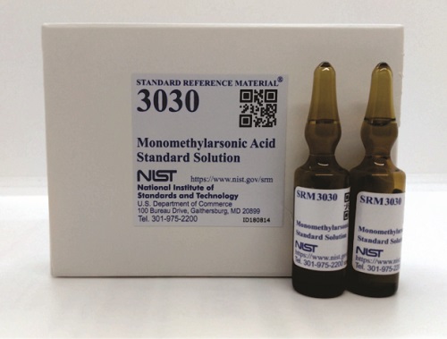 Chất chuẩn NIST SRM 3030 Monomethylarsonic Acid Standard Solution 2x5ml, NIST, USA
