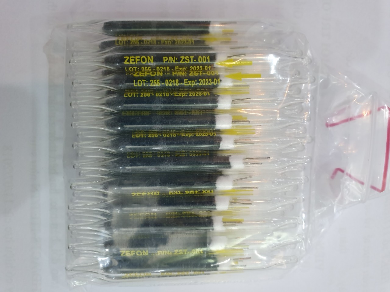 Ống than 6x70mm, 50/100mg, 50c/hộp, lấy mẫu VOCs trong KK xung quanh & môi trường lao động, NIOSH 1501