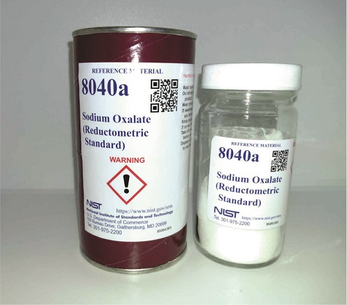 Chất chuẩn NIST SRM 8040a Sodium Oxalate (Reductometric Standard) 60g, NIST USA