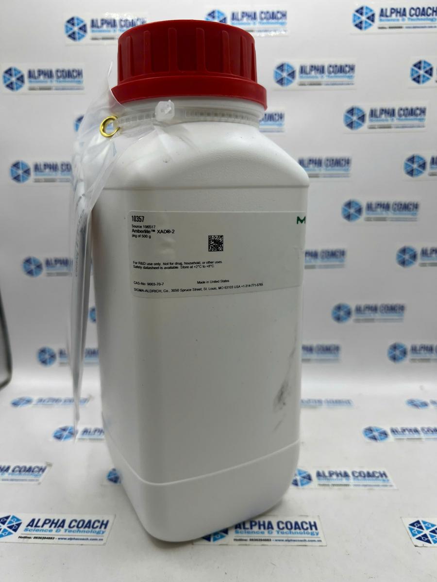 Chất hấp phụ Amberlite XAD-2, kích thước hạt 20 - 60 mesh, Sigmaaldrich/Merck, USA