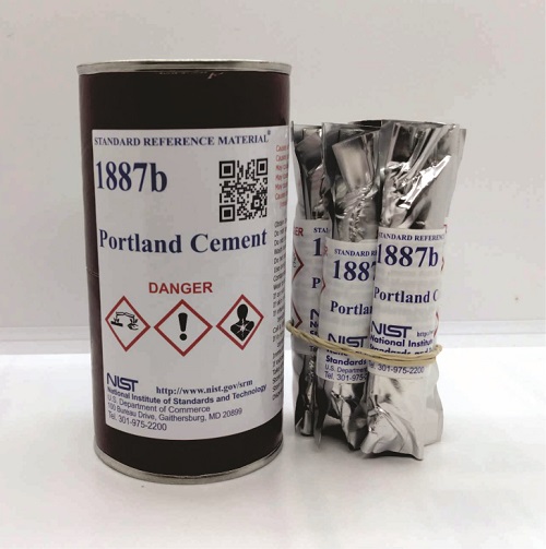 Mẫu chuẩn xi măng NIST SRM 1887b Portland Cement 5 vials x 4 g, NIST USA