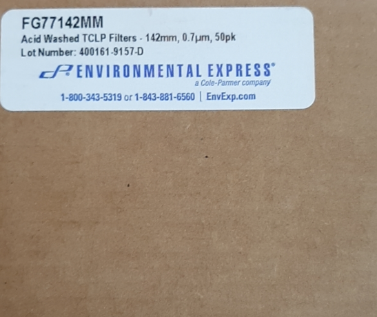 Các loại màng lọc TCLP (Acid Washed) 0.7um, Method 1311, 50 c/hộp, EPA Method 1311