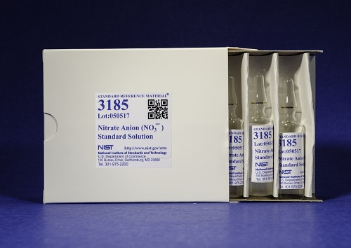 Chất chuẩn NIST SRM 3185 Nitrate Anion (NO3) Standard Solution 5x10ml, NIST, USA