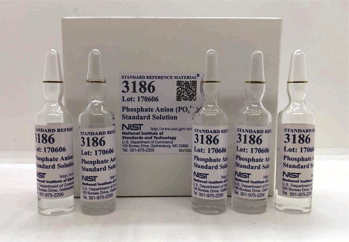 Chất chuẩn NIST SRM 3186 Phosphate Anion (PO4) Standard Solution 5x10ml, NIST