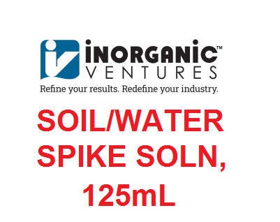 Dung dịch chuẩn SOIL/WATER SPIKE SOLN, 125mL, ISO 17034 ISO 17025, Hãng IV, USA