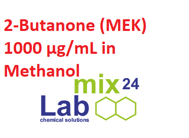 LM24-N-13600-0130-1000ME5, 2-Butanone (MEK) [78-93-3] 1000 ug/mL in Methanol, 5ml/lọ, hãng Labmix24, Đức
