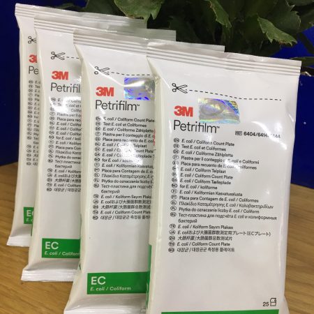 Đĩa Petrifilm kiểm E.coli/Coliforms 25g/túi, Hãng 3M, USA