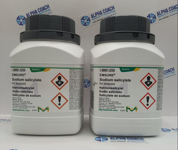 Hóa chất Sodium salicylate for analysis EMSURE, CAS No: 54-21-7