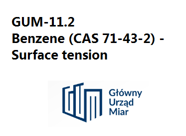 Mẫu chuẩn (CRM) sức căng bề mặt Benzene (CAS 71-43-2) - Surface tension, lọ 30ml