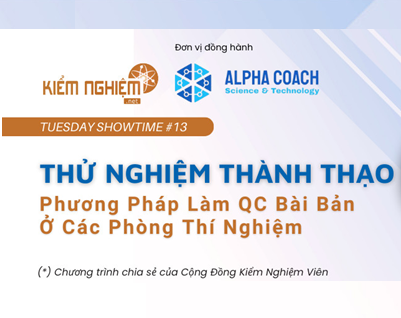 THỬ NGHIỆM THÀNH THẠO - PHƯƠNG PHÁP LÀM QC BÀI BẢN Ở CÁC PHÒNG THÍ NGHIỆM