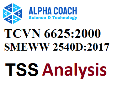 Bộ thiết bị, dụng cụ phân tích TSS trong phòng thí nghiệm theo TCVN 6625: 2000 và SMEWW 2540D: 2017