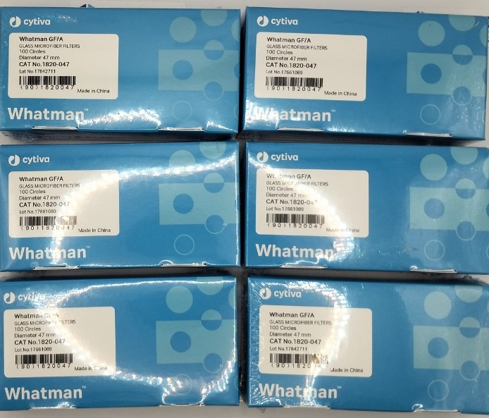 Màng lọc sợi thủy tinh GF/A 1.6um, 47mm Whatman, 100c/hộp 