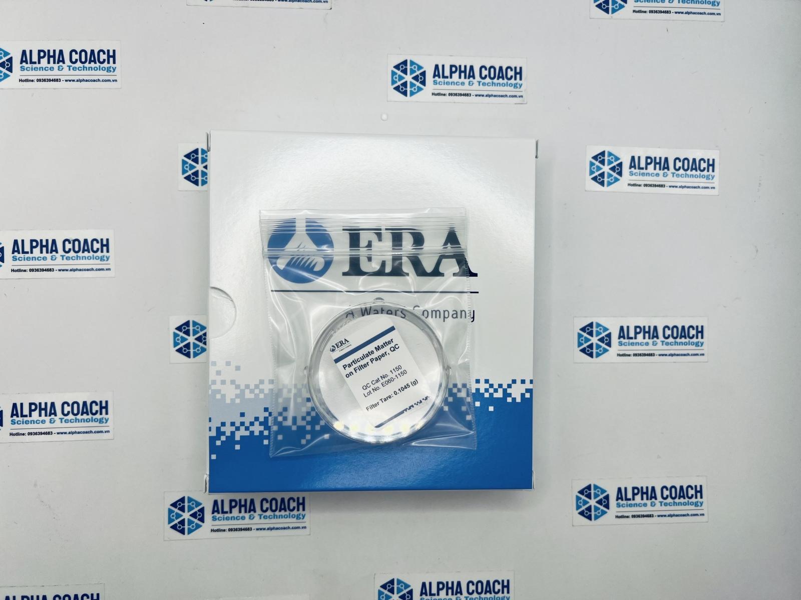 Mẫu chuẩn (CRM) bụi/nền mẫu khí (1150 Particulate Matter on Filter Paper) phù hợp EPA Method 5 Hãng ERA, USA