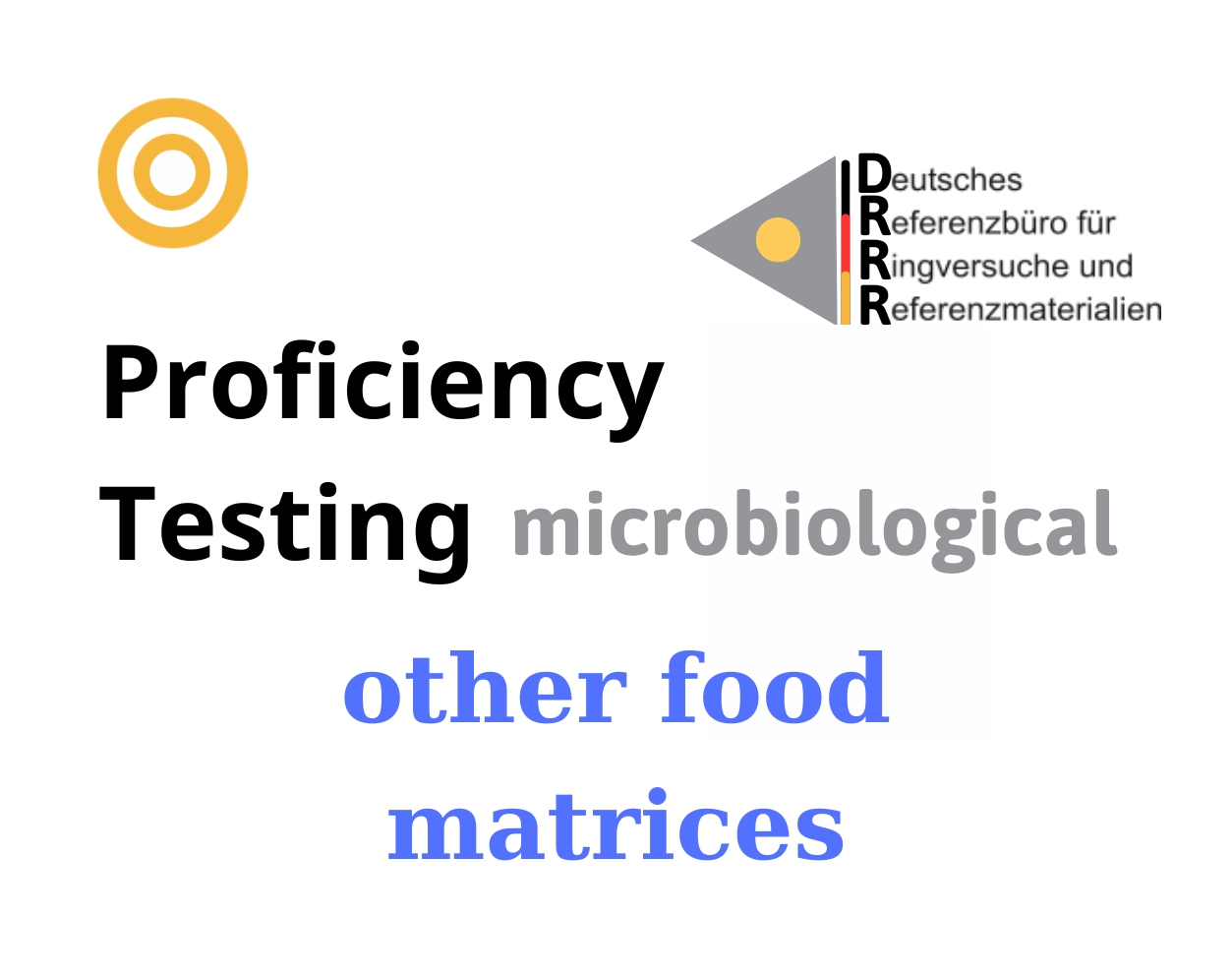 Thử nghiệm thành thạo (ISO 17043) vi sinh trên nền mẫu thực phẩm khác  (other food matrices) Hãng DRRR, Đức