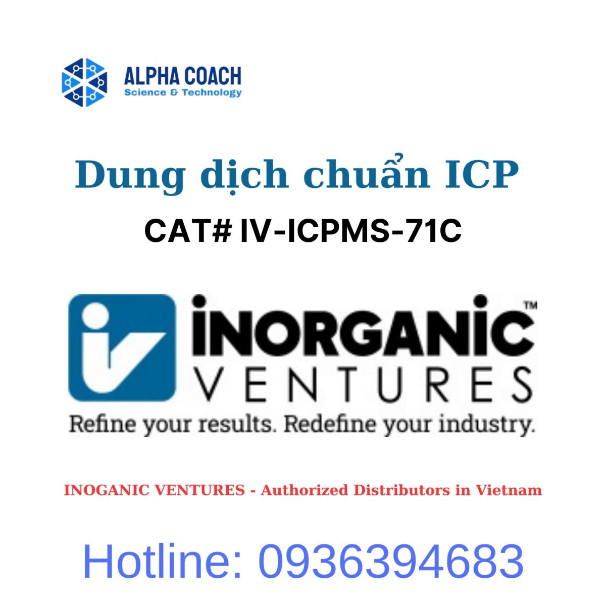 Dung dịch chuẩn10 ppm Precious Metal (Osmium) ICP Calibration/Quality Control Standard, Hãng IV-Mỹ