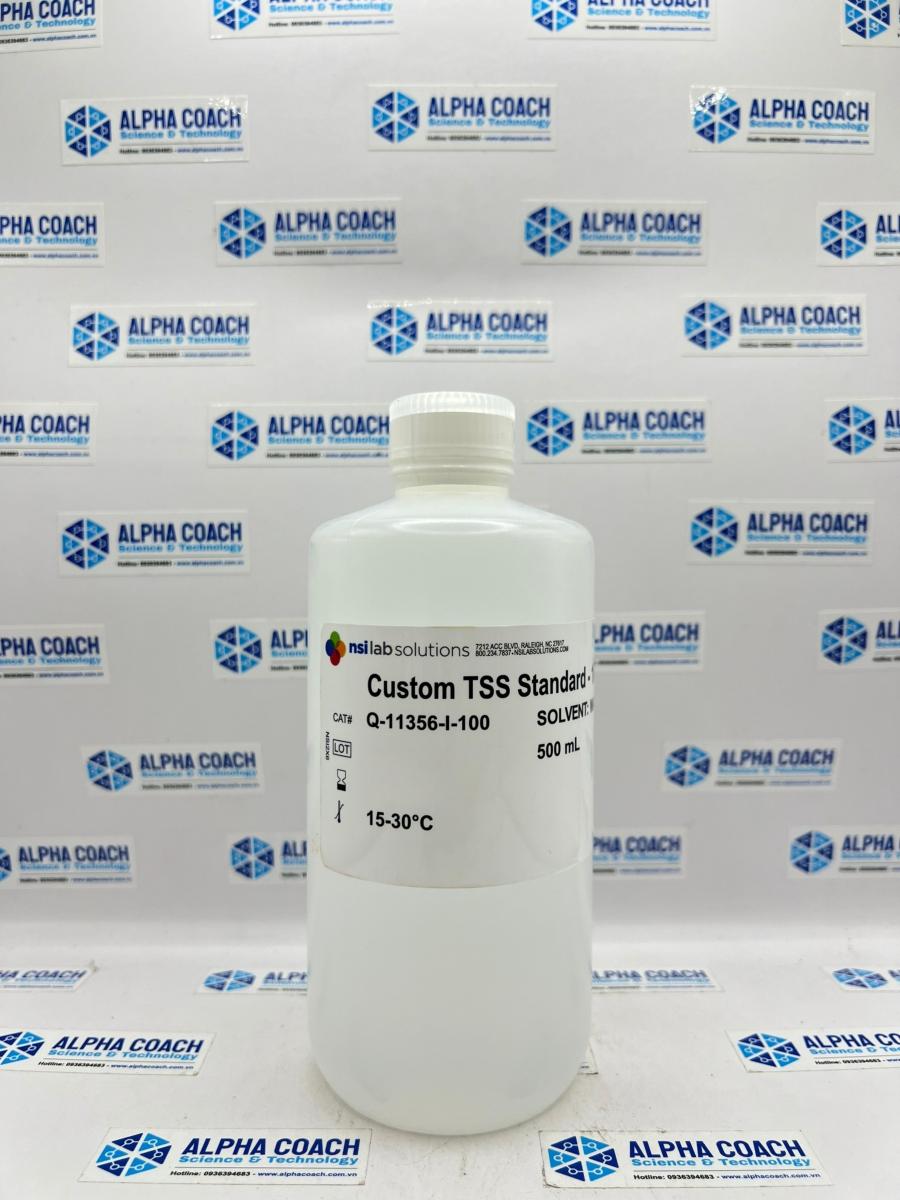 Dung dịch chuẩn TSS 100mg/L, 500ml, Hãng NSI-Mỹ