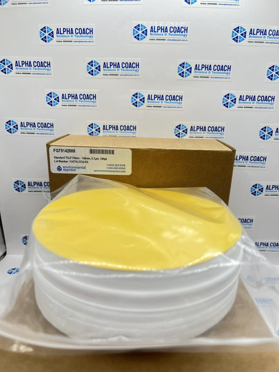 Màng lọc TCLP 142mm, 0.7um, Method EPA 1311, FG75142MM, Hãng Environmental Express, USA